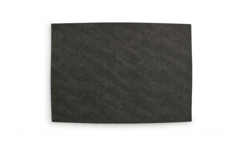 S&P SET TABLE FABRIC LOOK DINNER 43X30CM GRIS - 805424