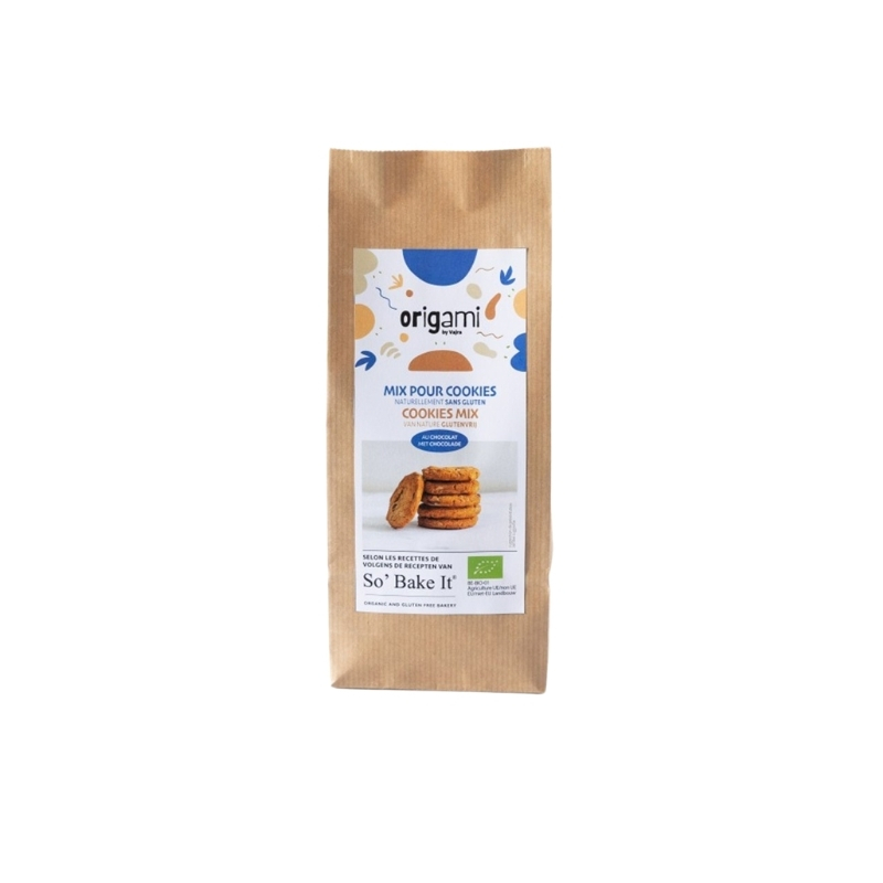 ORIGAMI MIX FOR ORGANIC COOKIES 375GR