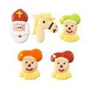 1056407 ASS PLAQUETTE SAINT NICOLAS CHOCOLAT  75 PIECES = BOITE ***S/CD***