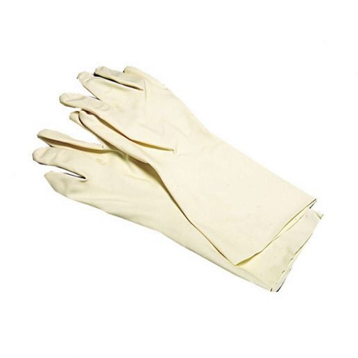 PAIR OF LATEX SUGAR PULL GLOVES SIZE "M" 7/7.5