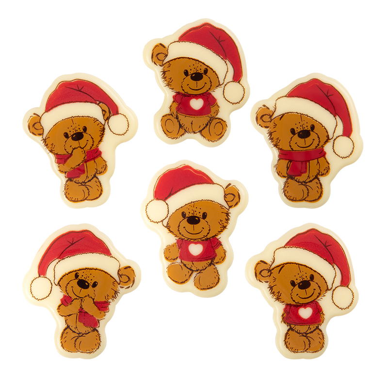 15523 BEERTJES 4,5X3,8CM 120PCES ***OP/ORDER***