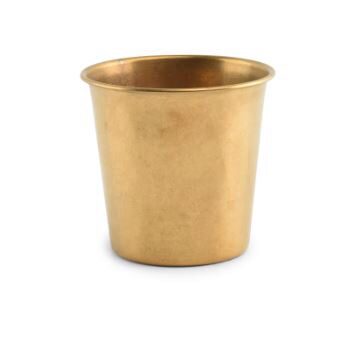 BONBISTRO VINTAGE GOLD TUMBLER 18CL 7XH7CM - 791421