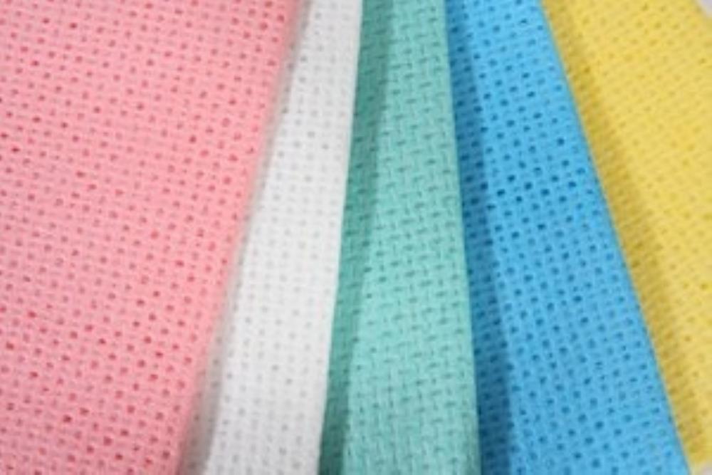 BLUE NON-WOVEN CLOTH 25 PCES 50X35CM