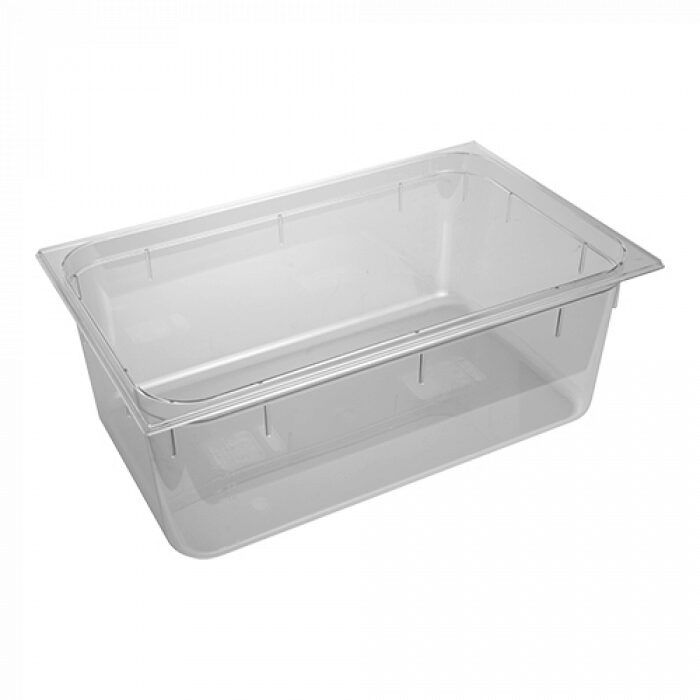 GN POLYCARBONATE BIN 1/1 HT 20CM