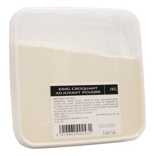 KING CROQUANT ADJUVANT POUDRE BOITE DE 1KG