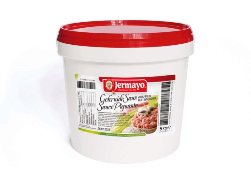 JERMAYO GEKRUIDE SAUS FILET AMERICAIN 5KG