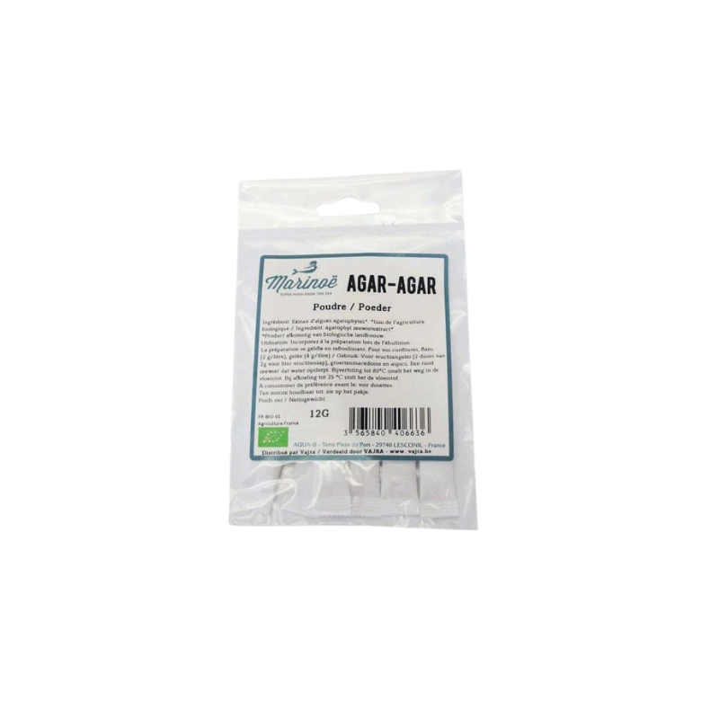 MARINOE ORGANIC AGAR AGAR POWDER 12GR