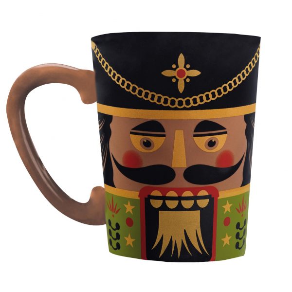 074184 PCB FEUILLES IMPRIMÉES CASSE NOISETTE POUR MUG 25,35X11 CM 10PCES ***S/CD***