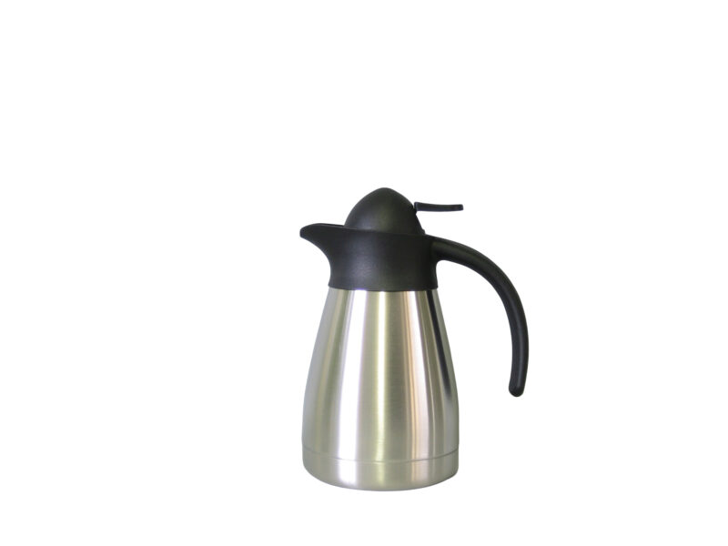 THERMOS PICHET EN INOX INCASSABLE 0.5L A/BOUCHON VERSEUR A/CLIQUET - SILVER LINE PRO