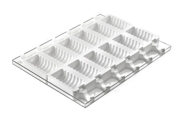 SILIKOMART GEL04 MOLD 12 FRISCOS TANGO 90ML + 50 STICKS