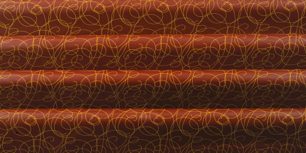 060147 PCB BEDRUKTE VELLEN ARABESKEN 40X25CM 17ST ***S/CD***