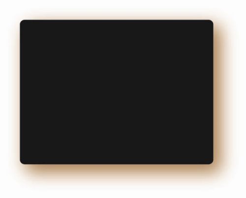 ARDOISE 6 X 8 CM NOIRE NEUTRE 10PCES