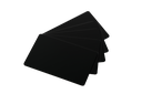 EDIKIO CARTES PVC NOIRES MATES - 0,76 MM -86X54MM 100 PCES POUR ACCES/FLEX/DUPLEX