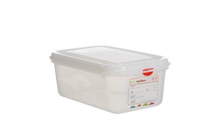 GASTRONOX BOX 1/4-100MM 2.8L LID AND CLIPS