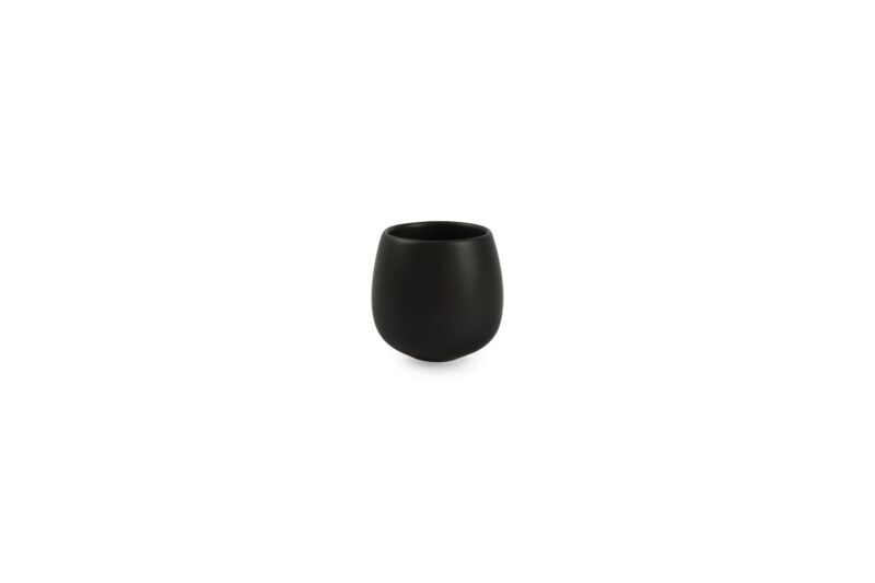 BONBISTRO TEAM MATT BLACK EGG CUP / POT 11CL - 702713