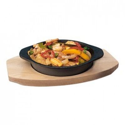 SUNNEX EI-SCHOTELS 14CM MET HOUTEN STANDAARD