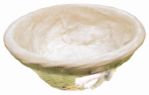 BANNETON ROND AVEC TOILE 18CM HAUTEUR 8CM - PAN01