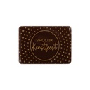 15662 PLAATJE VROLIJK KERSTFEEST 4X2,8CM 120PCES ***OP/ORDER***