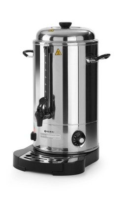 INOX WARME DRANKEN DISPENSER 9L HENDI DUBBEL WAND 2400W=STUK
