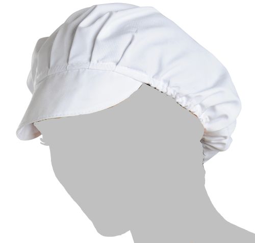 SNV CHARLOTTE COIFFE LILIANE BLANCHE TAILLE UNIQUEPOLY/COTON 145GR