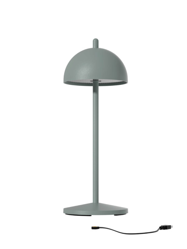 LAMPA LAMPE LED GRIS/VERT INTERIEUR/EXTERIEUR IP659H-USB-LUMIERE CHAUDE OU FROIDE-DIMMER