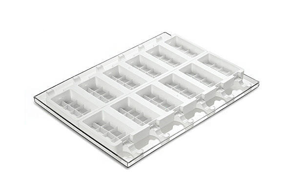 SILIKOMART GEL02 MOLD 12 FRISCOS CHOCOLATE TABLETS 90ML + 50 STICKS