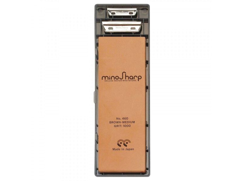 GLOBAL SHARPENING STONE KIT BROWN MEDIUM GRAIN (1000)