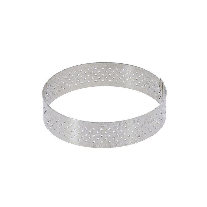 DE BUYER GEPERFOREERDE INOX CIRKEL 24,5 X H3,5CM