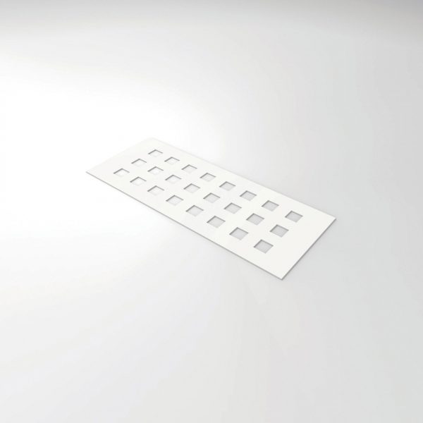 PCB Mould stencil Square 24 opdruk 2 cm 1pce ***s/cd***
