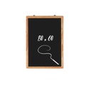 BASIS LEISTEEN PLAAT 60X80CM -- UITGEBREID 3MM