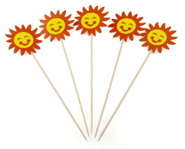 SIER PIQUE SOLEIL 19CM 100 PCES FOST+ INCLUS