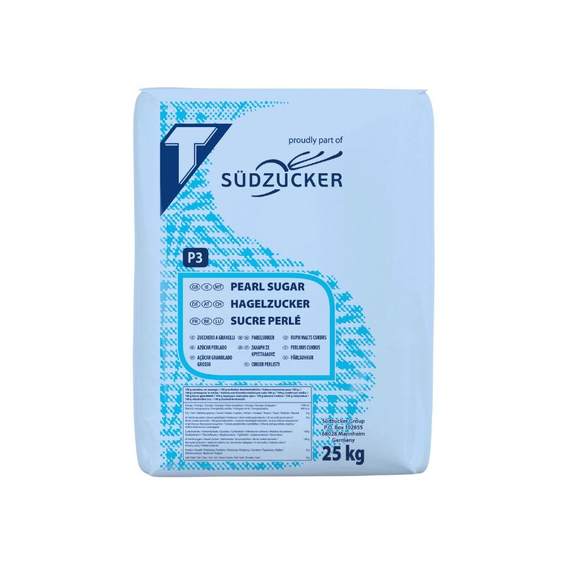 SUIKER PERLE P3 TIRLEMONT 25KG = ZAK