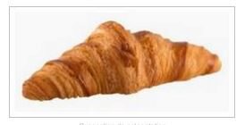 ❄️ BRIDOR 40721 CROISSANT BEURRE FIN CRU 165X70GR