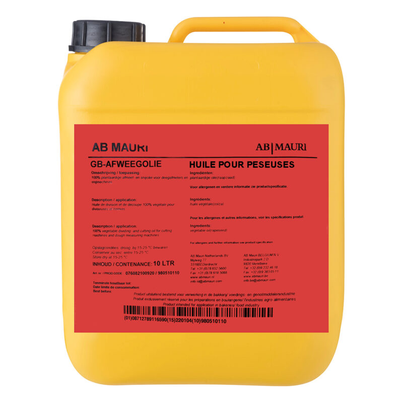 MAURI HUILE POUR PESEUSES 10L