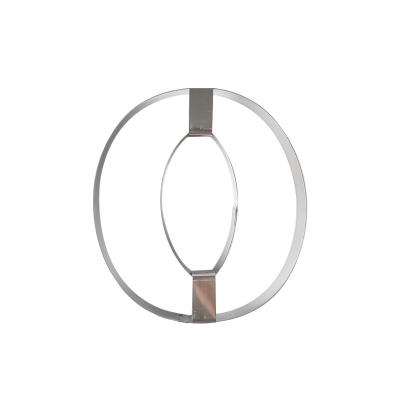 NUMBER 0 MOLD STAINLESS STEEL 20CM HT4CM