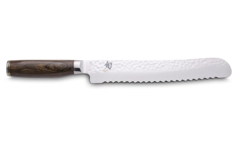 KAI SHUN PREMIER "TIM MALZER" BREAD KNIFE 23CM DAMASCUS - TDM-1705