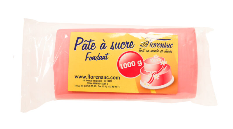 MODECOR POP PATE A SUCRE ROSE 1KG