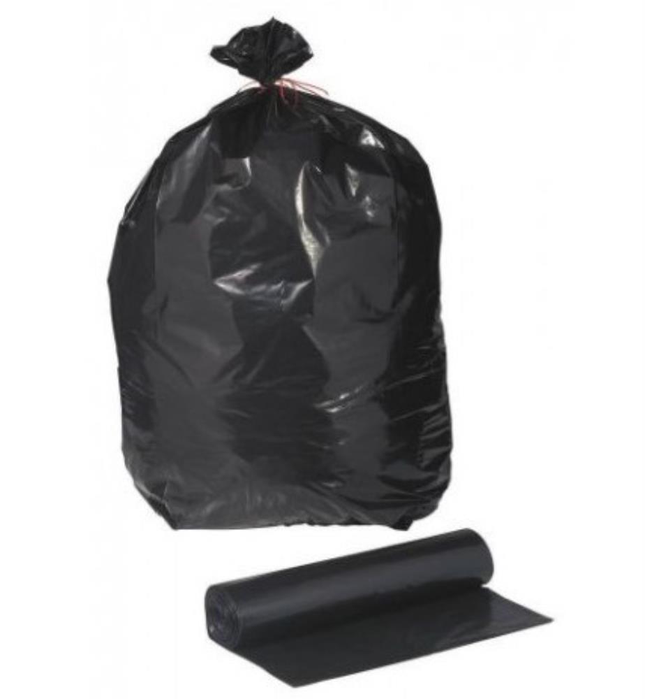 ROL VUILNISZAK 130L - 45 MICRON HDPE 100 ZAKKEN