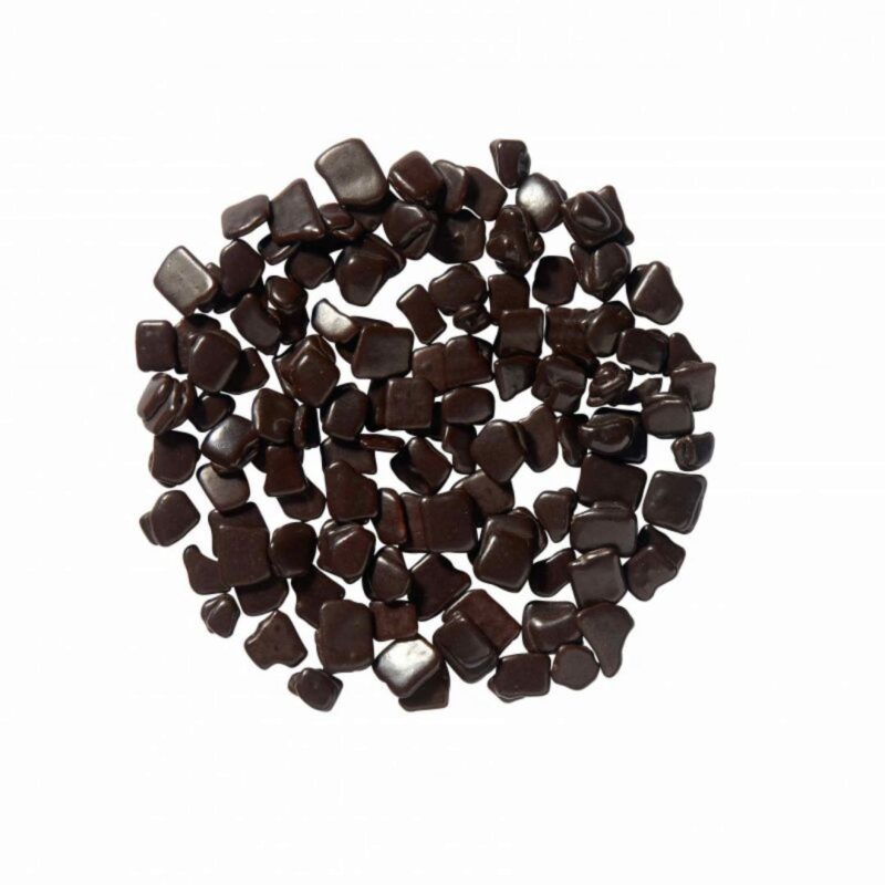 MONALISA CHD-SP-9Z4-E0-U68 FONDANT CHOCOLADE IN  GROTE SPLITTERS KARTON VAN 6 ZAKKEN X 1KG =KG