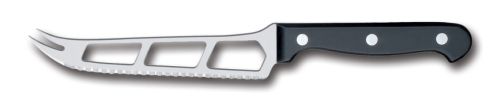 FISCHER BRIE/FOIE GRAS CHEESE KNIFE 15CM 2-POINT HOLE BLADE 389