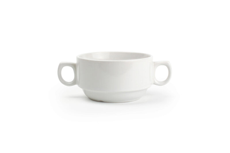 BONBISTRO BASIC BOL POTAGE A/2 ANSES -30CL10.5XH6CM  APPETITE - 703202