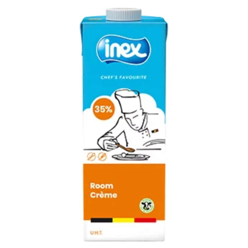 INEX 4349/7141 CREME UHT ** 35% ** TETRA PACK 1L