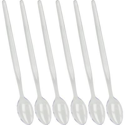 +METALTEX CUILLERE GLACE/BOISSON PLASTIQUE 6P*SCDE*