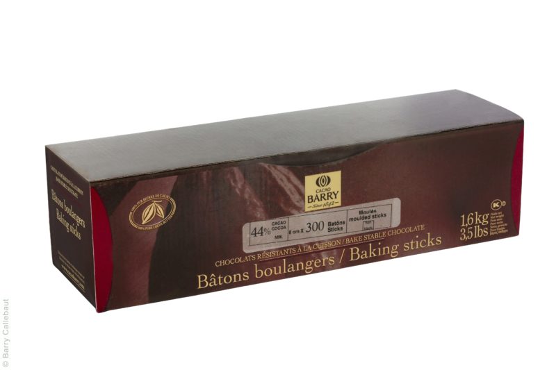 BARRY CHD-BB-308BY-357 BATON CHOCOLAT  FONDANT 300PCES