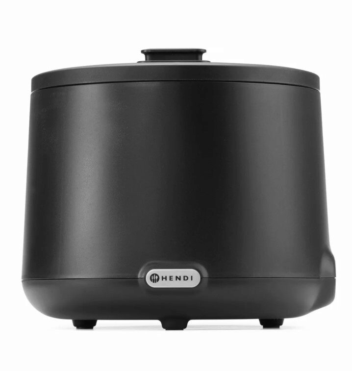 HENDI UNIQ SOEPVERWARMER 8L *ZWART* 500W 230V