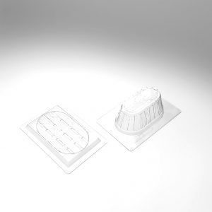 074320 PCB MOULDS CAGET FOR 6 PIECES 13.6X7.8 CM D. 6 CM 12PCES ***S/CD***