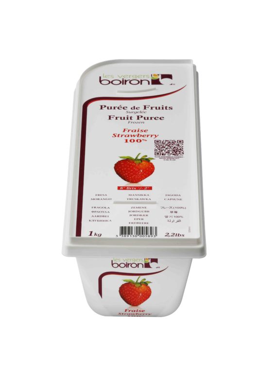 BOIRON 589 PUREE FRAISE  *SANS SUCRE* 1KG