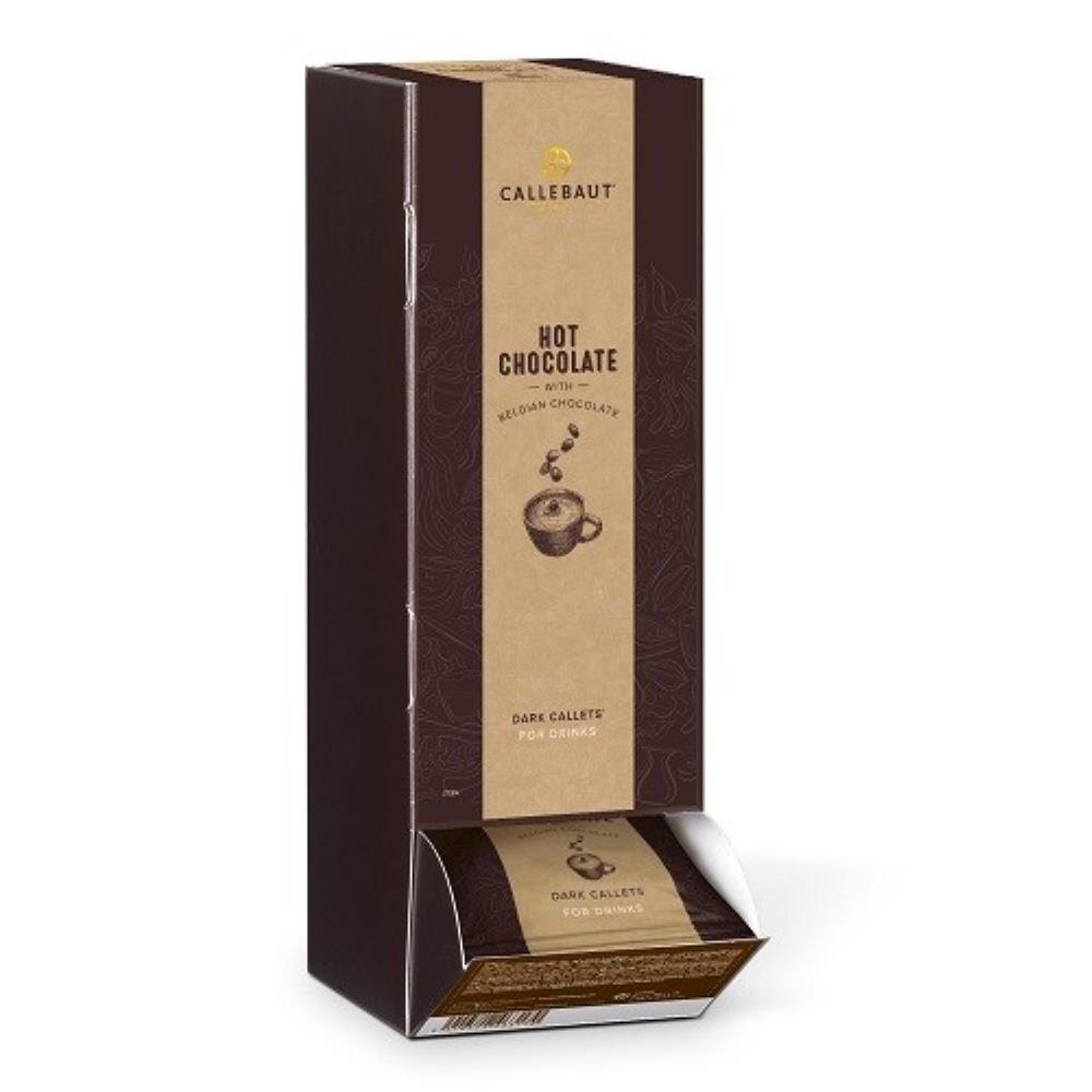 CALLEBAUT 811NV-T97 CALLETS CHOCOLAT CHAUD  FDT 25 X 35GR