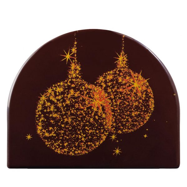 065198 PCB EINDE CN KERSTBALLEN 8,2X6,8 CM 75 STUKS
