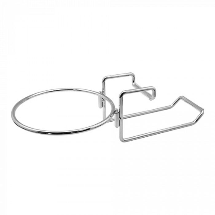 VIN BOUQUET TABLE CHAMPAGNE BUCKET HOLDER 20CM MINOX 41X11.5XH10CM - FIA199